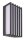Wandaufbauleuchte, Grumium Square CCT IV, 10 W, 3000/4000 K, Grau, 220-240 V/AC, 50 / 60 Hz, IP 54