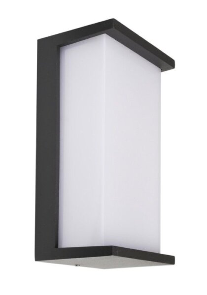 Wandaufbauleuchte, Grumium Square CCT V, 10 W, 3000/4000 K, Grau, 220-240 V/AC, 50 / 60 Hz, IP 54