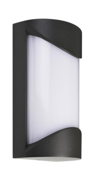 Wandaufbauleuchte, Grumium Round I, 10 W, 3000 K, Grau, 220-240 V/AC, 50 / 60 Hz, IP 54