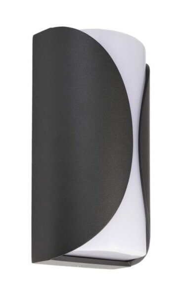 Wandaufbauleuchte, Grumium Round II, 10 W, 3000 K, Grau, 220-240 V/AC, 50 / 60 Hz, IP 54