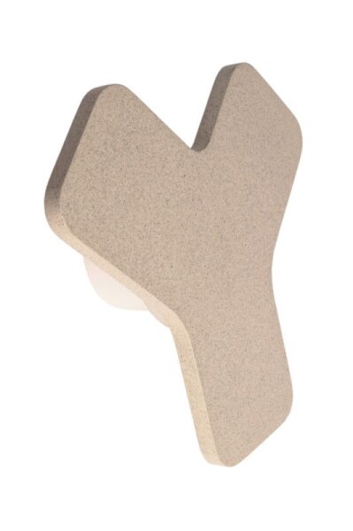 Wandaufbauleuchte, Ypsilon, 4 W, 3000 K, Beige Granit, 220-240 V/AC, 50 / 60 Hz, IP 20