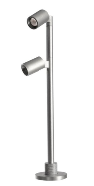 Vitrinenleuchte, Herculis Double 200 mm, 2 W, 4000 K, Silber, Stromkonstant, 6 V/DC, Bemessungsstrom