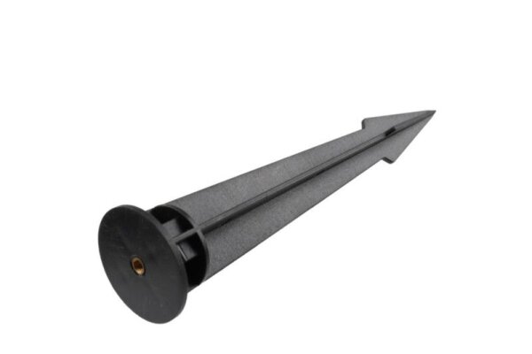 Mechanisches Montagezubehör, Erdspieß mit Gewindebuchse M5, 210x50mm, Höhe: 210 mm, Durchmesser: 50