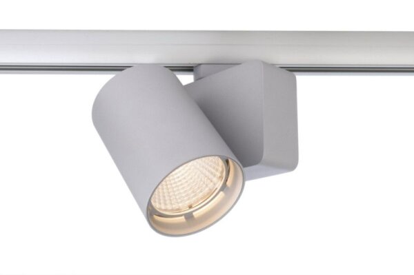 3-Phasen-Spot, Nihal, 33 W, DIM, 3000 K, Silber, 220-240 V/AC, 50 / 60 Hz, IP 20