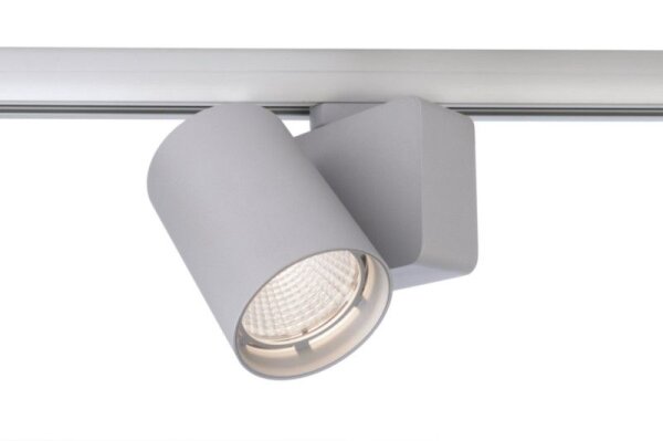 3-Phasen-Spot, Nihal, 33 W, DIM, 4000 K, Silber, 220-240 V/AC, 50 / 60 Hz, IP 20