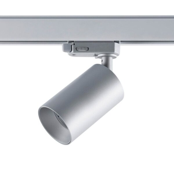 3-Phasen-Spot, Can, 1x max. 7,5 W GU10, Silber, 220-240 V/AC, 50 / 60 Hz, IP 20