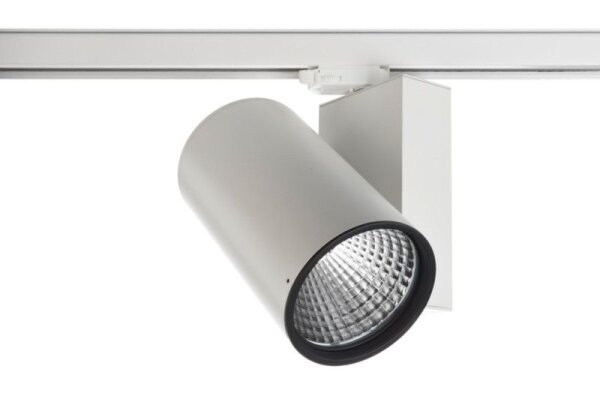 3-Phasen-Spot, Aaron, 79 W, 3000 K, Weiß, 220-240 V/AC, 50 / 60 Hz, IP 20