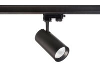 3-Phasen-Spot, Horus, 10 W, 3000 K, Schwarz, 220-240...