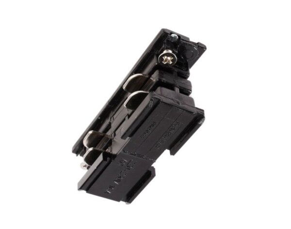 3-Phasen Schienensystem, D Line elektrischer Verbinder, Graphitschwarz RAL 9011, 220-440 V/AC, IP 20