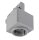 3-Phasen Schienensystem, D Line Steckdosenadapter, Hellgrau, Fenstergrau RAL 7040, 230 V/AC, IP 20