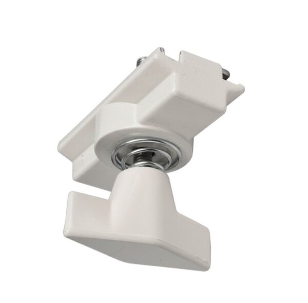 3-Phasen Schienensystem, D Line/Dali Montageadapter für Zusatzkomp. max. 10kg, M6, Verkehrsweiß RAL