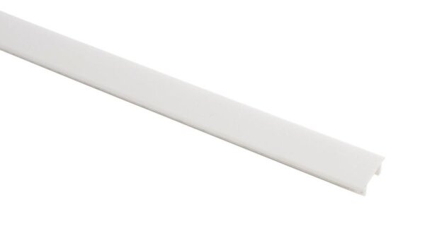 3-Phasen Schienensystem, D Line/Dali Abdeckblende Einbaustromschiene, Weiß, Verkehrsweiß RAL 9016