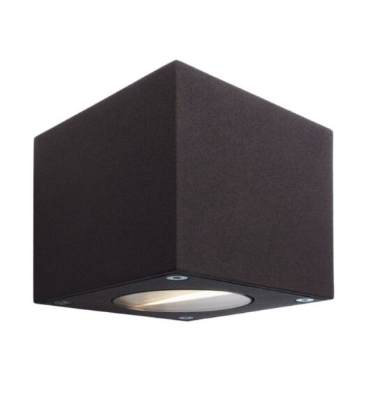 Wandaufbauleuchte, Cubodo A, 5,7 W, 3000 K, Dunkelgrau, 220-240 V/AC, 50 / 60 Hz, IP 54
