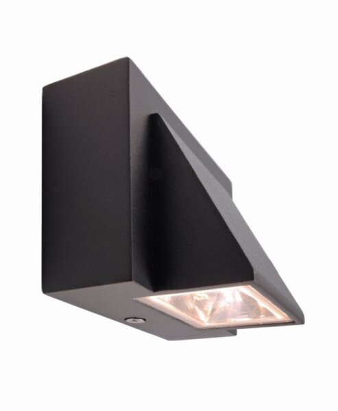 Wandaufbauleuchte, Agudo 2 Down, 2,5 W, 3000 K, Anthrazit, 220-240 V/AC, 50 / 60 Hz, IP 54