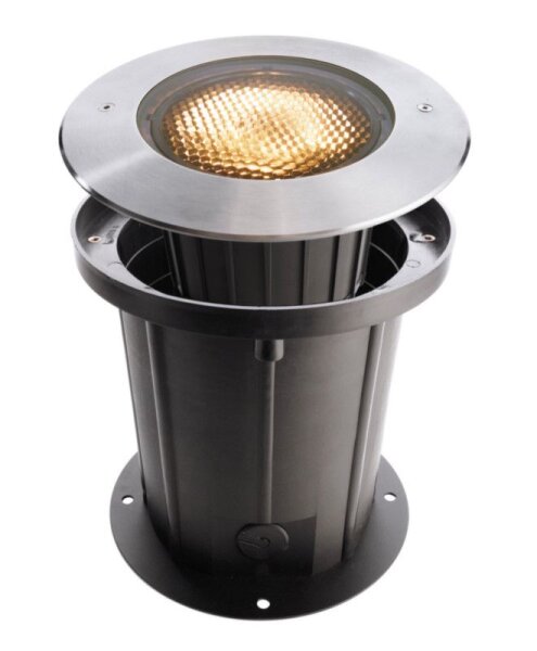 Bodeneinbauleuchte, COB 25 Soft, 29 W, 3000 K, Silber, 220-240 V/AC, 50 / 60 Hz, IP 67