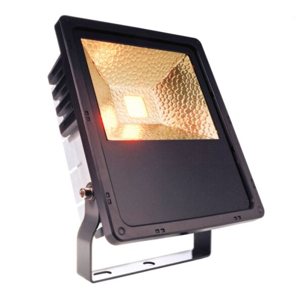 Fluter, Flood COB Amber, 50 W, 1700 K, Anthrazit, 110-240 V/AC, 50 / 60 Hz, IP 65, IP 44
