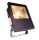 Fluter, Flood COB Amber, 50 W, 1700 K, Anthrazit, 110-240 V/AC, 50 / 60 Hz, IP 65, IP 44