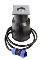 Bodeneinbauleuchte, Easy COB Square III, 5,5 W, 3000 K,...