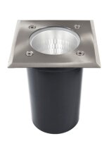 Bodeneinbauleuchte, Phakt Square Set, 1x max. 9 W E27,...