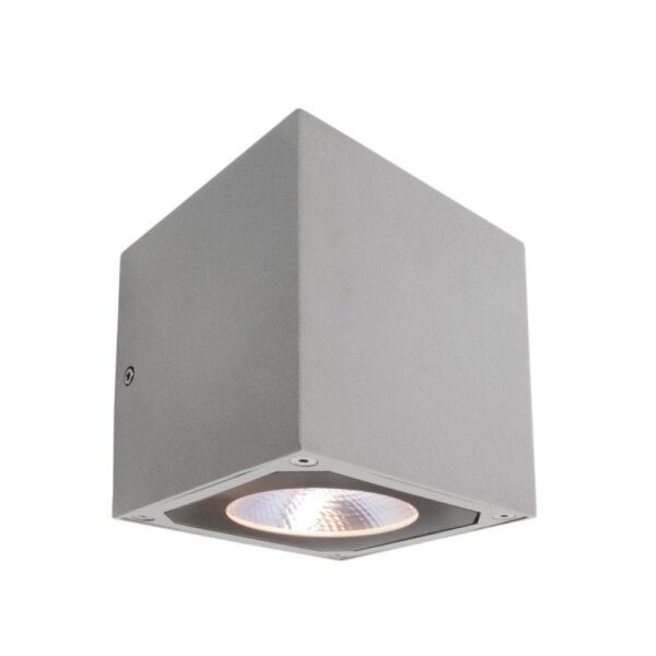 Wandaufbauleuchte, Cubodo 2 Double, 16 W, 3000 K, Hellgrau, 220-240 V/AC, 50 / 60 Hz, IP 54