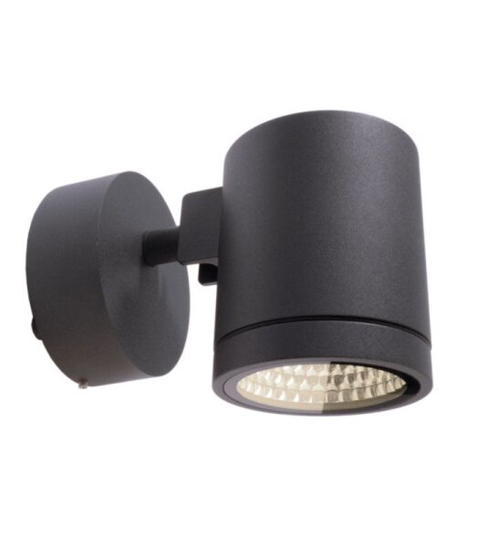 Wandaufbauleuchte, Mobby II, 10 W, DIM, 3000 K, Schwarz, 220-240 V/AC, 50 / 60 Hz, IP 55