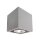 Wandaufbauleuchte, Cubodo 2 Single, 8,5 W, 3000 K, Hellgrau, 220-240 V/AC, 50 / 60 Hz, IP 54