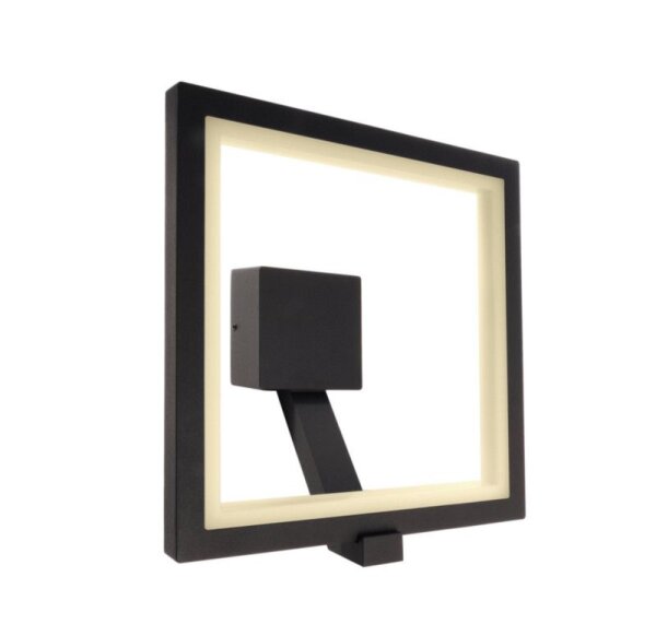 Wandaufbauleuchte, Lyncis, 11 W, 3000 K, Grau, 220-240 V/AC, 50 / 60 Hz, IP 65