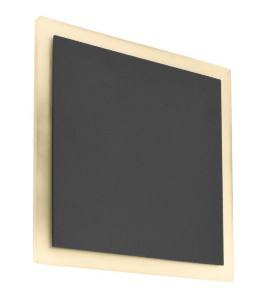 Wandaufbauleuchte, Volantis, 18 W, 3000 K, Grau, 110-240 V/AC, 50 / 60 Hz, IP 65