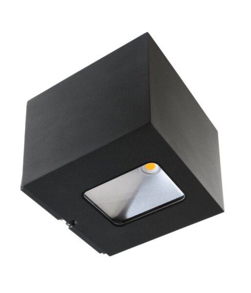 Wandaufbauleuchte, Jabbah, 13 W, 3000 K, Grau, 220-240 V/AC, 50 / 60 Hz, IP 65