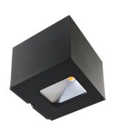 Wandaufbauleuchte, Jabbah, 13 W, 3000 K, Grau, 220-240...