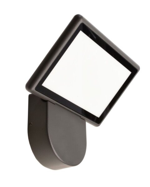 Wandaufbauleuchte, Alkes S, 21 W, 3000 K, Grau, 220-240 V/AC, 50 / 60 Hz, IP 65