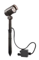 Erdspießstrahler, Keid II, 21,5 W, 3000 K, Grau,...