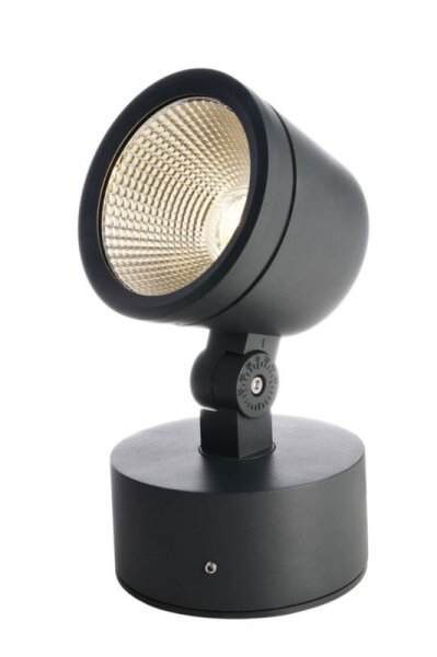 Fluter, Colt COB, 15 W, DIM, 3000 K, Schwarz, 220-240 V/AC, 50 / 60 Hz, IP 65
