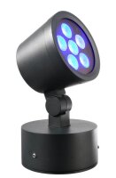 Fluter, Colt, 16W, RGB/5500 K, Schwarz,...