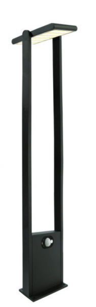 Solaraufbauleuchte, Solar Premium Motion I 1000 mm, 1,6 W, 3200 K, Grau, Spannungskonstant, 3.7 V/DC