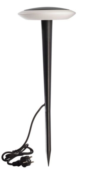 Erdspießstrahler, Bermuda 12 W, DIM, 3000 K, Schwarz, 220-240 V/AC, 50 / 60 Hz, IP 65, IP 44