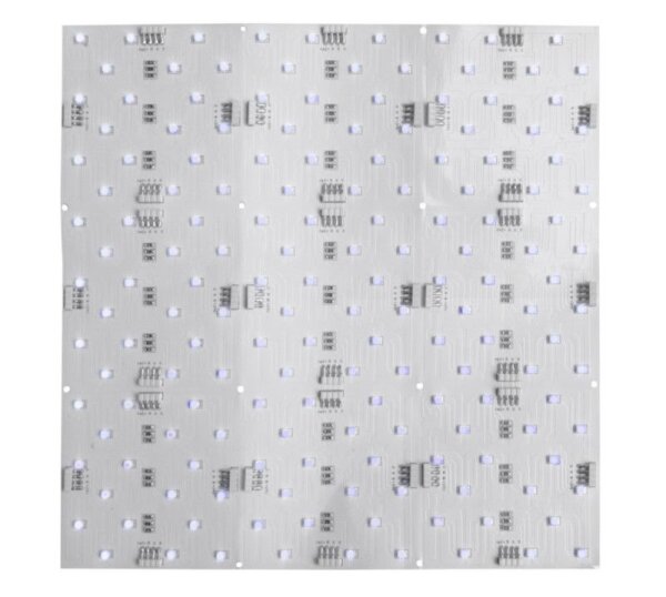 Modular System, Modular Panel Flex 240x240 mm, 24 W, RGB, Weiß, Spannungskonstant, 24 V/DC, IP 20