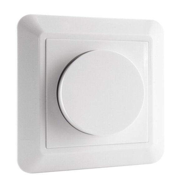 Elektrisches Montagezubeh&ouml;r, Dimmer Phasenabschnitt, L&auml;nge: 83.5 mm, Breite: 83.5 mm, H&ouml;he: 43.5 mm,