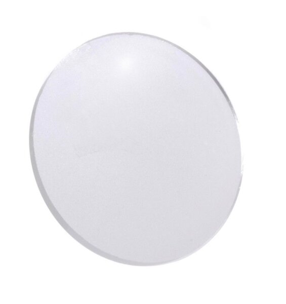 Mechanisches Systemzubehör, Frostet Glas Diffuser für Modular System COB, Höhe: 3 mm, Durchmesser: 7