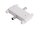 Mechanisches Systemzubehör, Verbinder Mia gerade, weiß, Länge: 13.6 mm, Breite: 37.6 mm, Höhe: 7.62