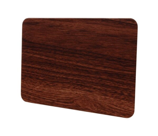 Mechanisches Systemzubehör, Seitenabdeckung Holzoptik Walnuss Serie Nihal Mini, Länge: 88.5 mm, Brei