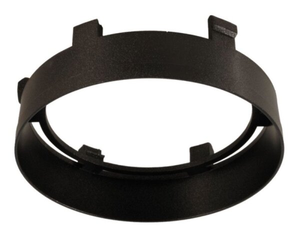 Mechanisches Systemzubehör, Reflektor Ring Schwarz für Serie Nihal, Höhe: 27 mm, Durchmesser: 82.5 m