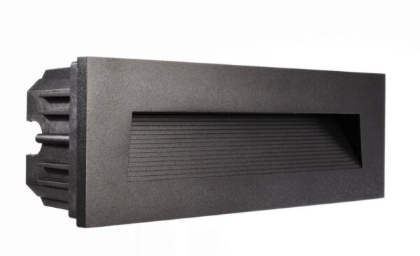 Mechanisches Systemzubehör, Abdeckung Schwarz Stufe für Light Base III Outdoor, Länge: 250 mm, Breit