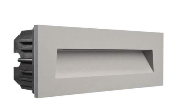 Mechanisches Systemzubehör, Abdeckung Grau Schräge für Light Base III Outdoor, Länge: 250 mm, Breite