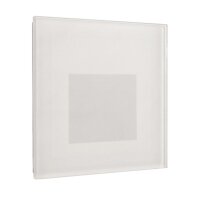 Mechanisches Systemzubehör, Glas-Abdeckung milchig...