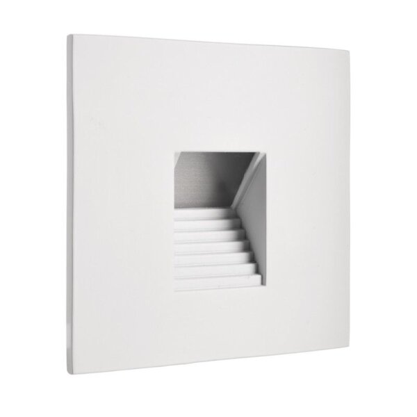 Mechanisches Systemzubehör, Abdeckung eckig weiß Stufe für Alwaid, Länge: 75 mm, Breite: 75 mm, Höhe