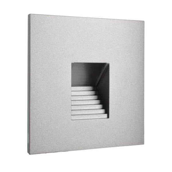 Mechanisches Systemzubehör, Abdeckung eckig Hellgrau Stufe für Alwaid, Länge: 75 mm, Breite: 75 mm,