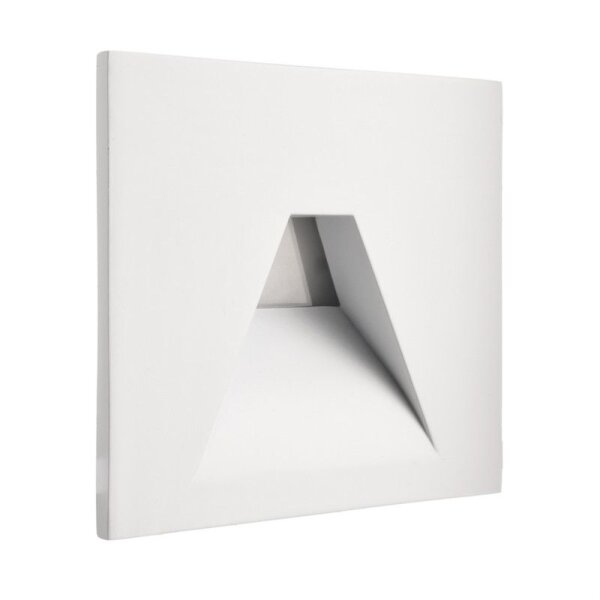 Mechanisches Systemzubehör, Abdeckung eckig weiß Winkel für Alwaid, Länge: 75 mm, Breite: 75 mm, Höh