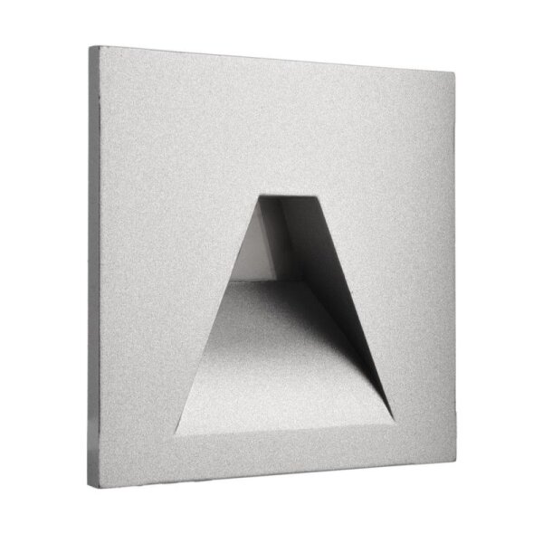 Mechanisches Systemzubehör, Abdeckung eckig Hellgrau Winkel für Alwaid, Länge: 75 mm, Breite: 75 mm,