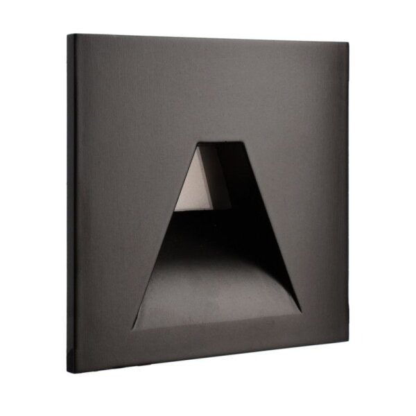 Mechanisches Systemzubehör, Abdeckung eckig schwarz Winkel für Alwaid, Länge: 75 mm, Breite: 75 mm,